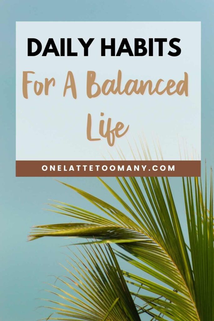 a balanced life