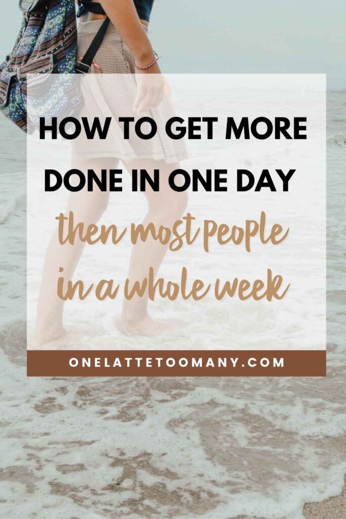 get more done